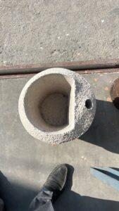 Areia de secção de coríndon branco de alumina fundida branca para panela refractária com metal de aço líquido 304 -1-